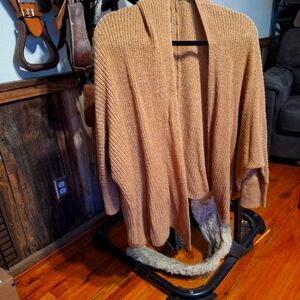Brown cardigan by Becool size 2XL